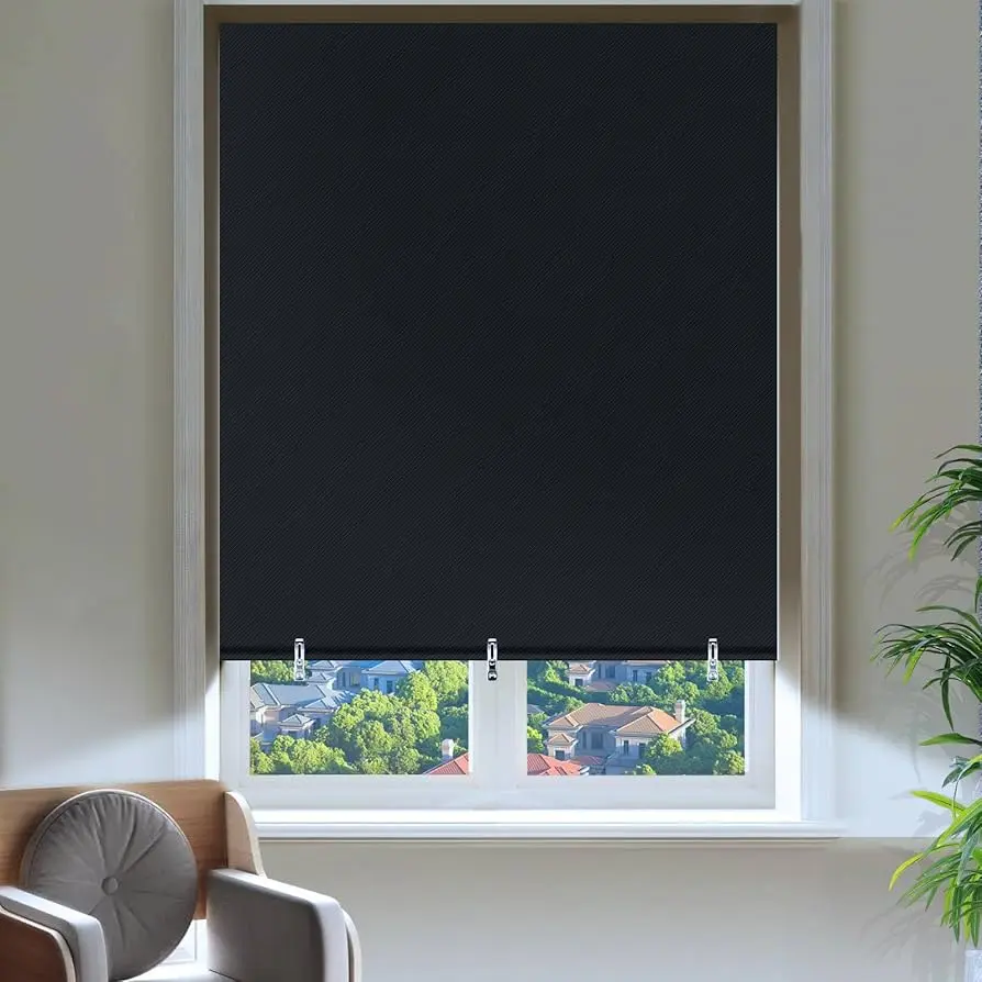 A Totally Shaded Customized Blackout Blind 